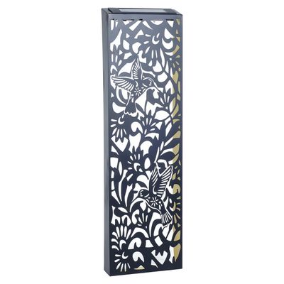 Metal Hummingbird Solar Wall Panel