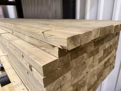 47x75 (45x70) 3.0m C16/C24 Graded Tanalised