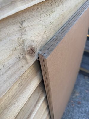 MDF Sheets  (1/4 sheets) - 1220 x 610 x 9mm