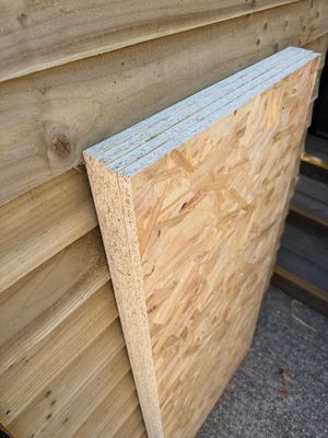 OSB3 Plywood (1/4 sheets) - 1220 x 610 x 18mm