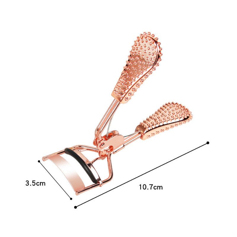 Drill Handle Eyelash Curler Gold-plated Curling Eyelash Curler