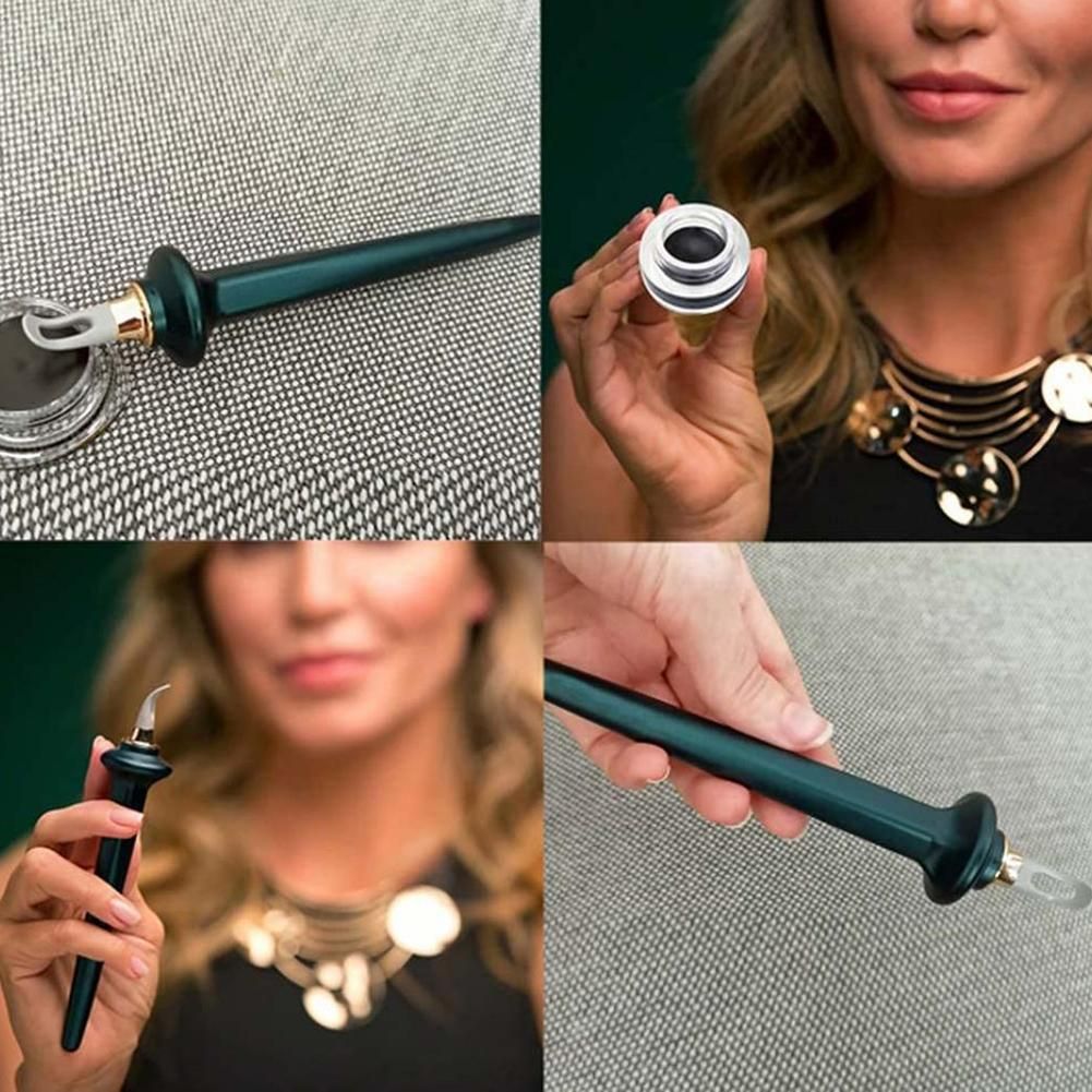 Silicone Eyeliner Long-wear Guide Wand Comfortable Grip 3d Eyeliner