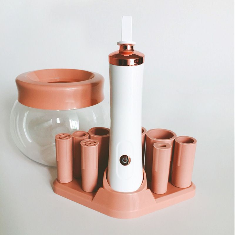 Makeup Brush Cleaner Fast Washing and Drying Electric Automatic Spinner Tool