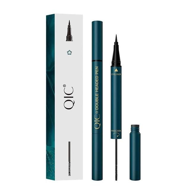 Double-headed Eyeliner Eyelash Pencil 2-in-1 Mascara Dry Liner Pen