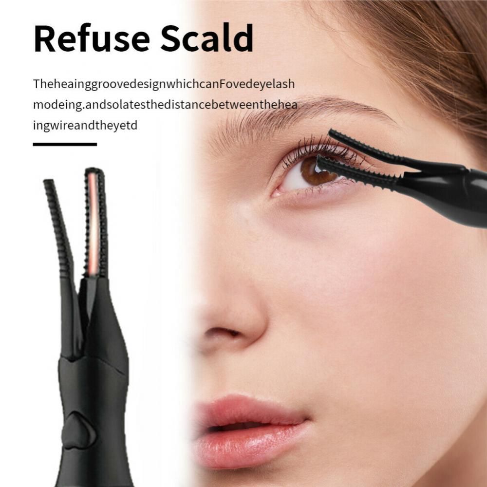 2-IN-1Electric Eyelash Curler USB Rechargeable Eyelashes Curler
