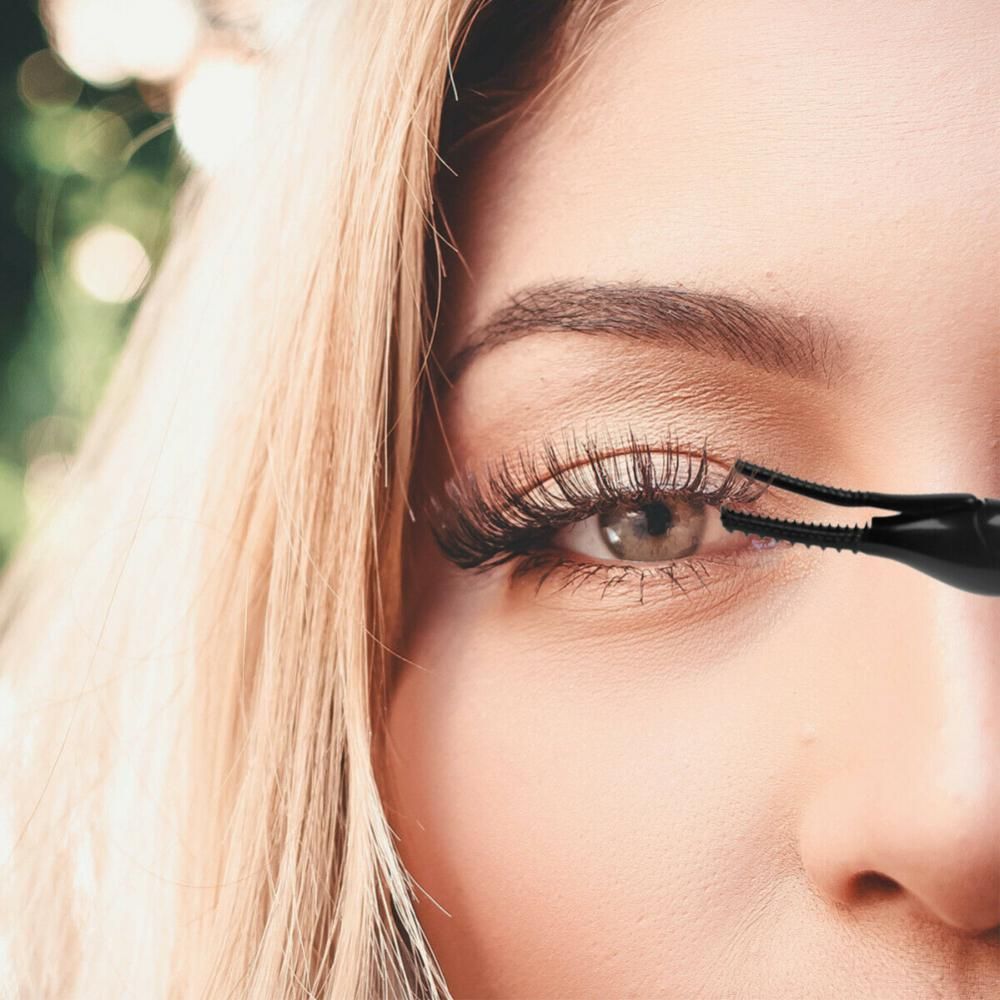 2-IN-1Electric Eyelash Curler USB Rechargeable Eyelashes Curler