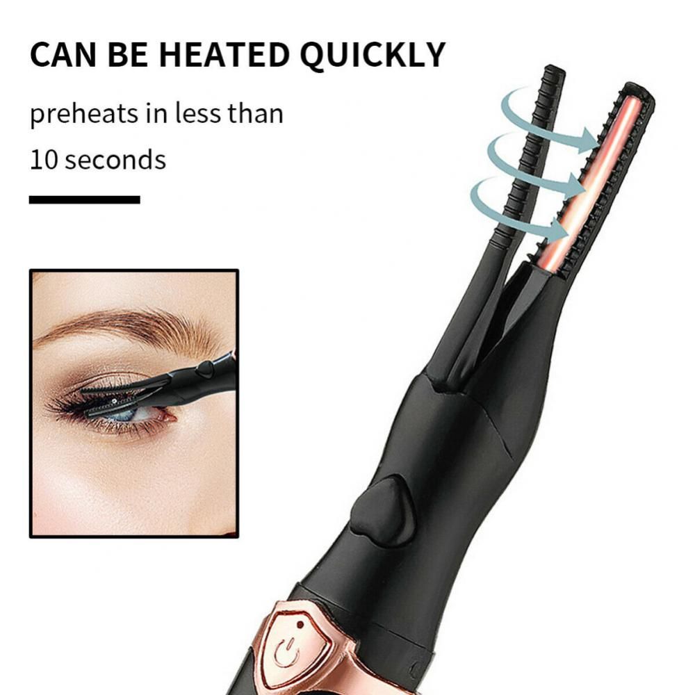 2-IN-1Electric Eyelash Curler USB Rechargeable Eyelashes Curler