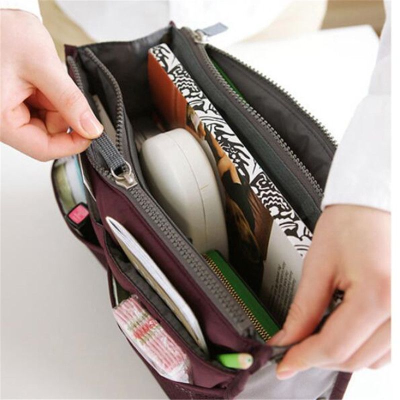 Storage Bag Nylon Travel Organizer Handbag Cosmetic Bag