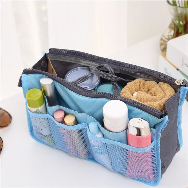 Storage Bag Nylon Travel Organizer Handbag Cosmetic Bag