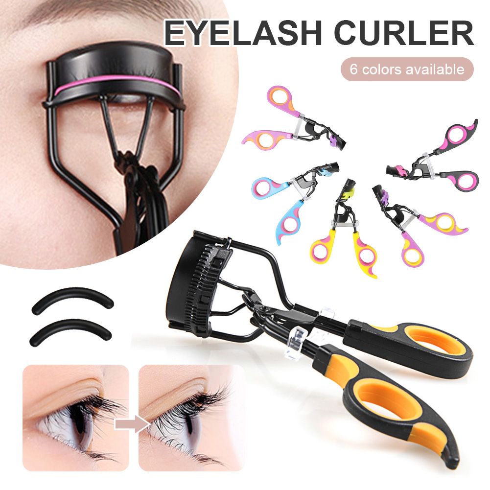 Eyelash Curler Long Lasting Curl Eyelashes Curling Tweezers