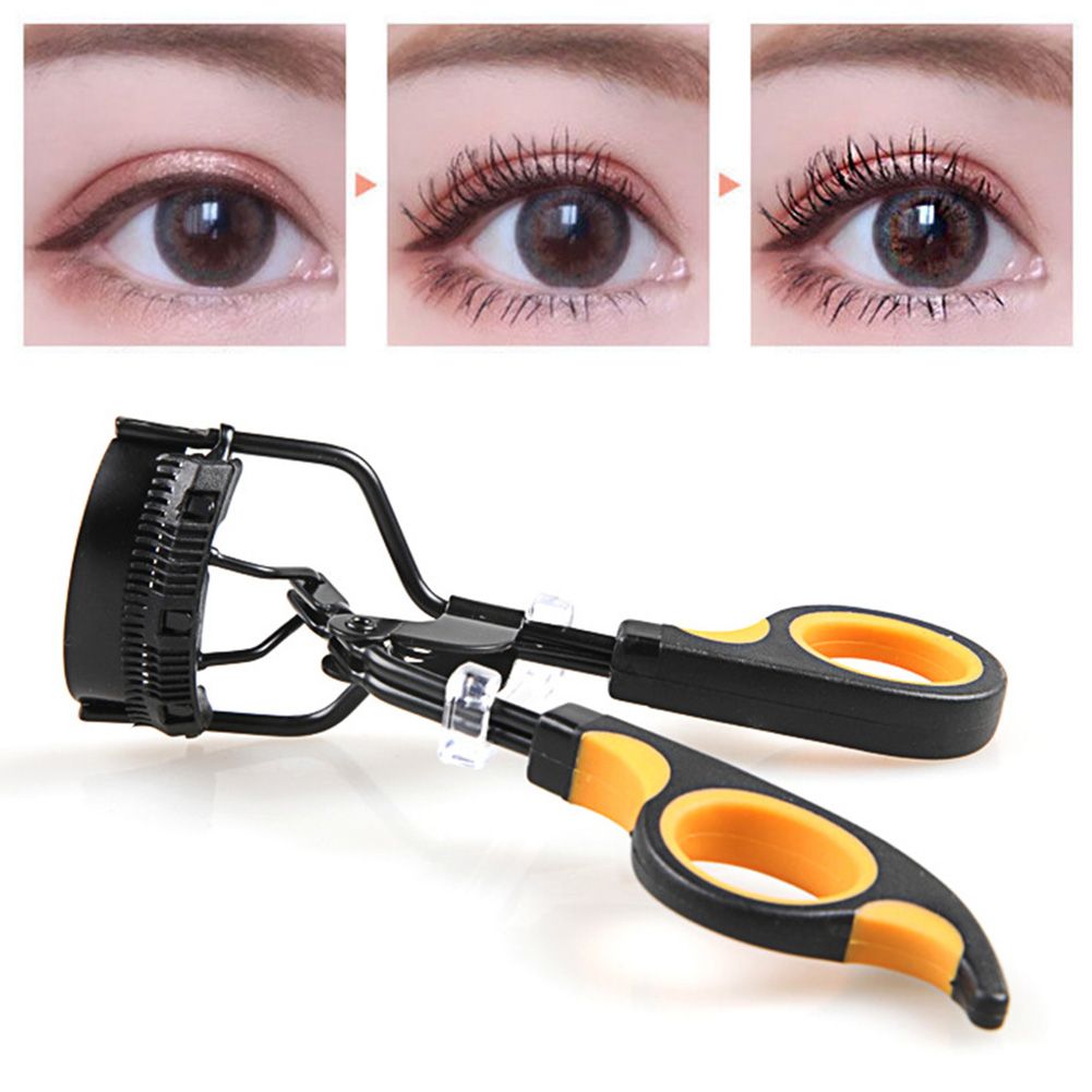 Eyelash Curler Long Lasting Curl Eyelashes Curling Tweezers