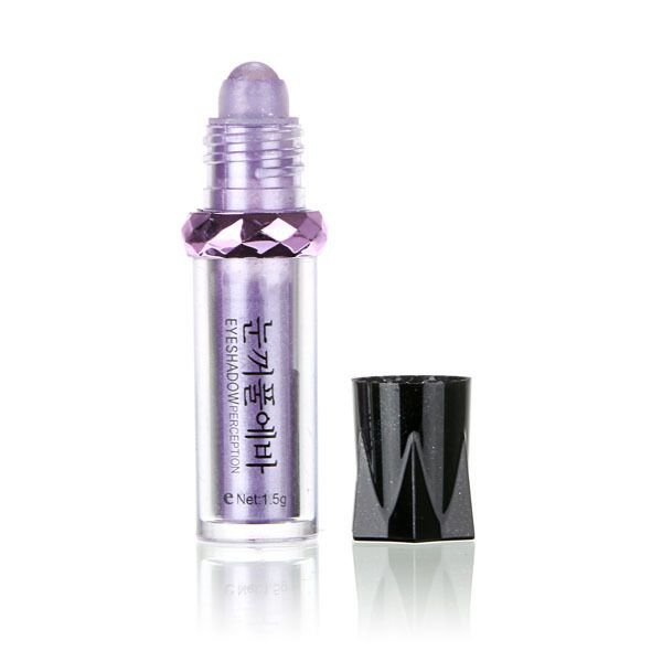 Single Color Glitter Eyeshadow Roller Shimmer Eyeshadow Pigment Stick
