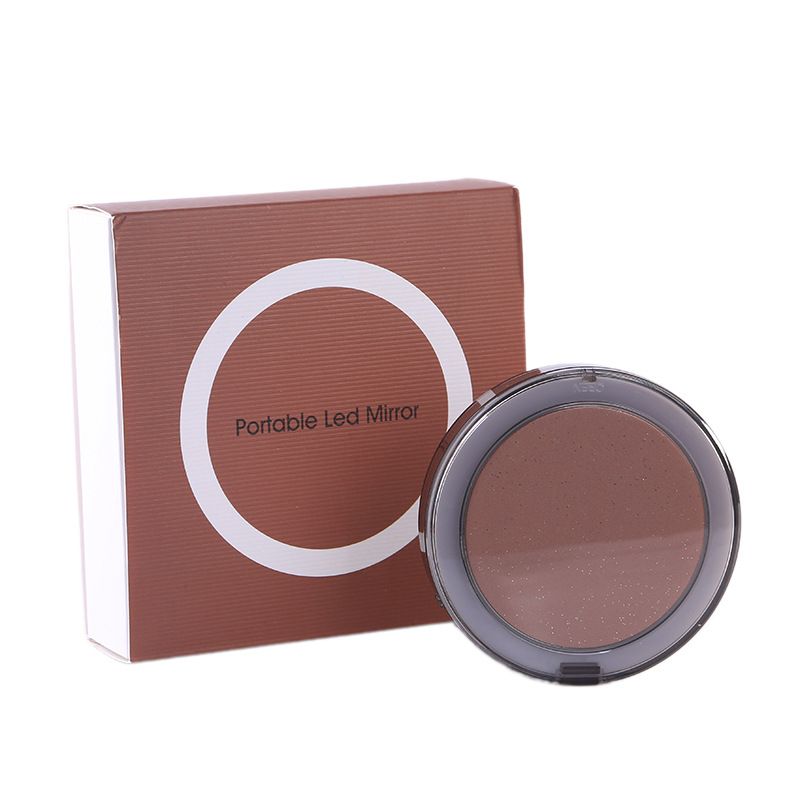 LED Lights Mini Pocket Makeup Mirror