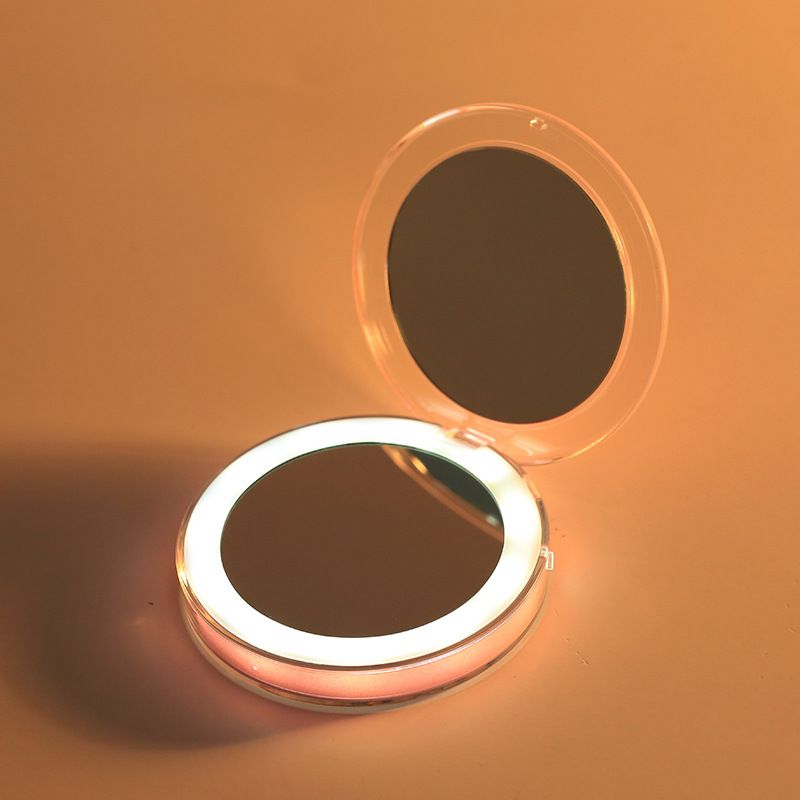 LED Lights Mini Pocket Makeup Mirror