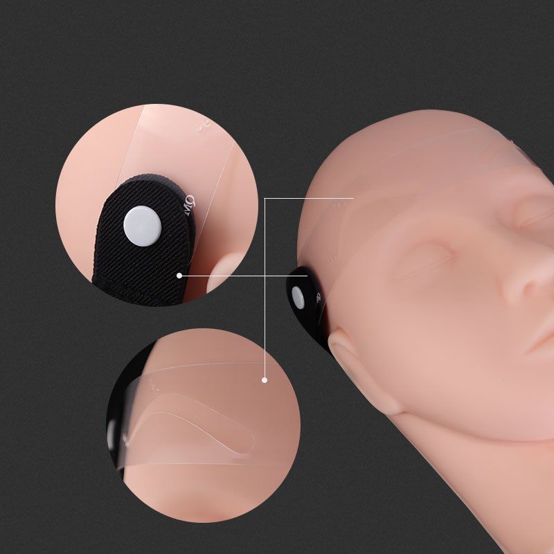 Eyebrow Shaping Stencils Head Straps with Printable Templates