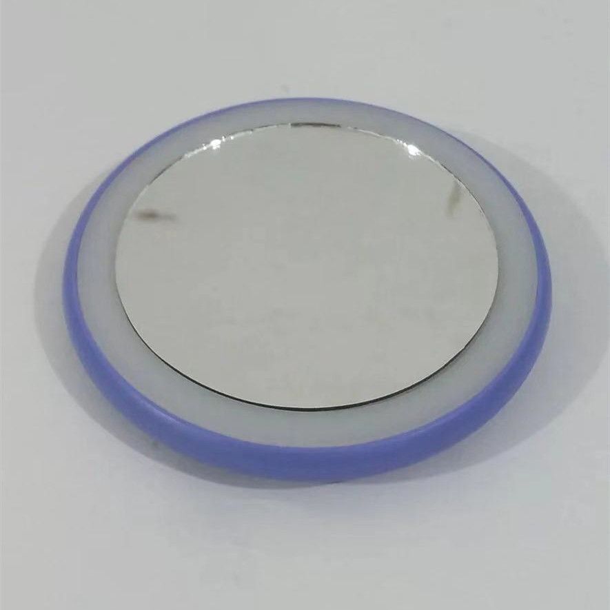 Mini Portable Round Makeup Cosmetic Mirror With LED Lights