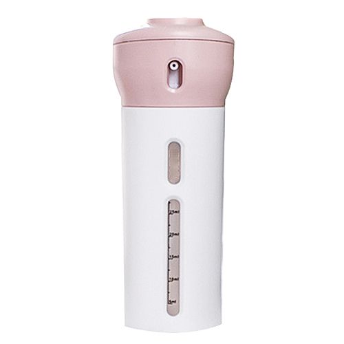 Travel 4-in-1 Refillable Bottle Toiletries Lotion Shampoo Emulsion Gel Dispenser
