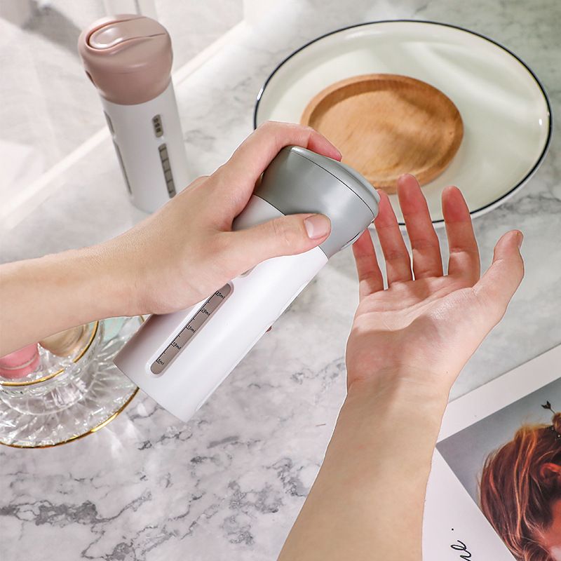 Travel 4-in-1 Refillable Bottle Toiletries Lotion Shampoo Emulsion Gel Dispenser