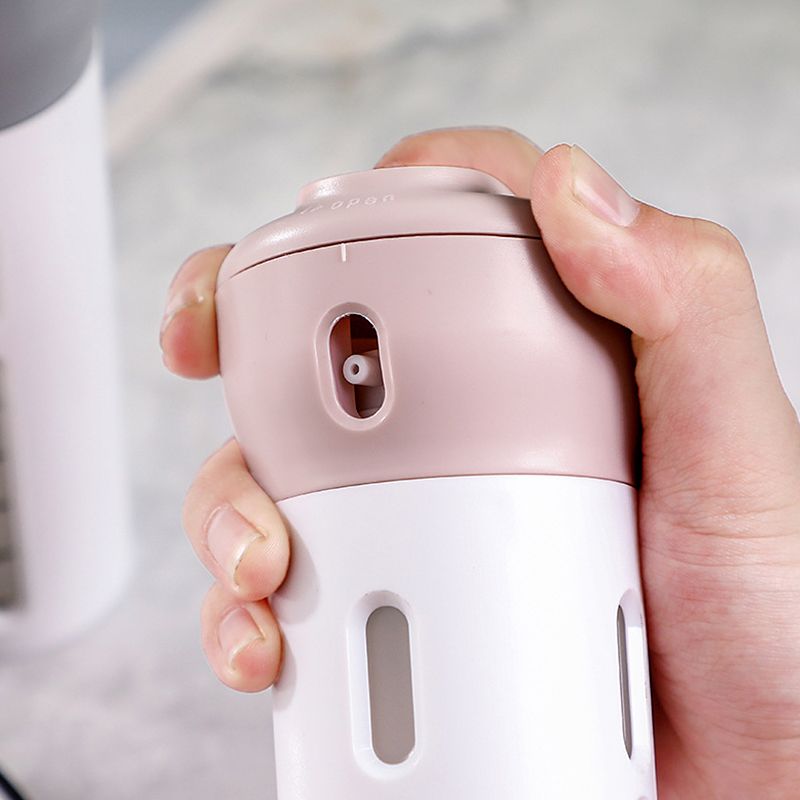 Travel 4-in-1 Refillable Bottle Toiletries Lotion Shampoo Emulsion Gel Dispenser