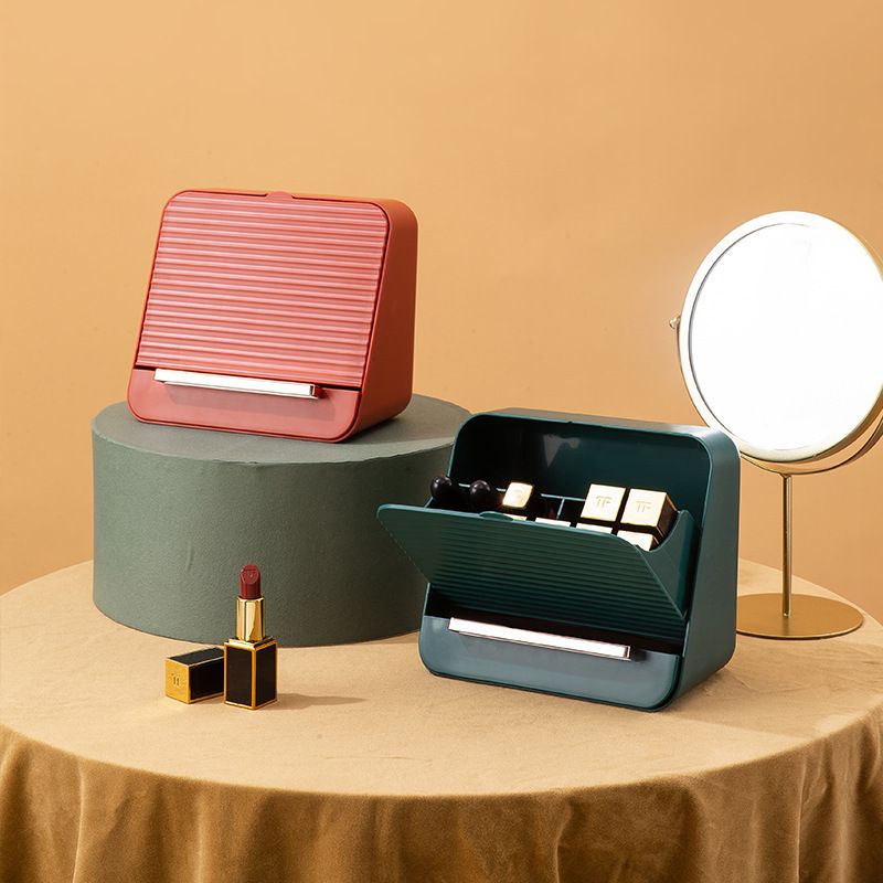 Solid Dustproof Cosmetic Lipstick Storage Box