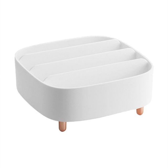 Anti-slip Plastic Cosmetics Organizer Makeup Storage Box