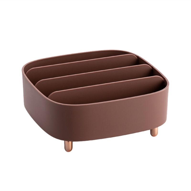 Anti-slip Plastic Cosmetics Organizer Makeup Storage Box