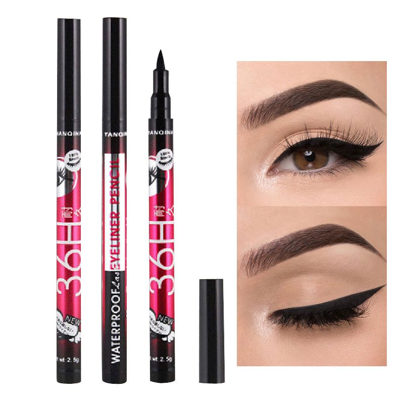 Waterproof Eyeliner Pen Eyes Makeup Black Liquid Eye Liner Pencil