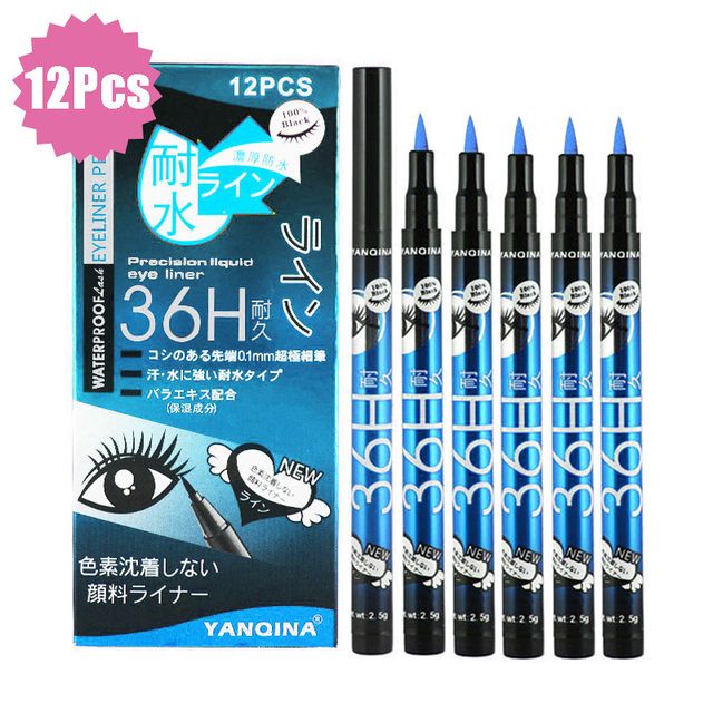 Waterproof Eyeliner Pen Eyes Makeup Black Liquid Eye Liner Pencil
