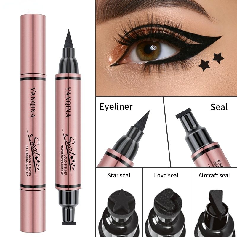 2 in1 Double Head Waterproof Liquid Eyeliner