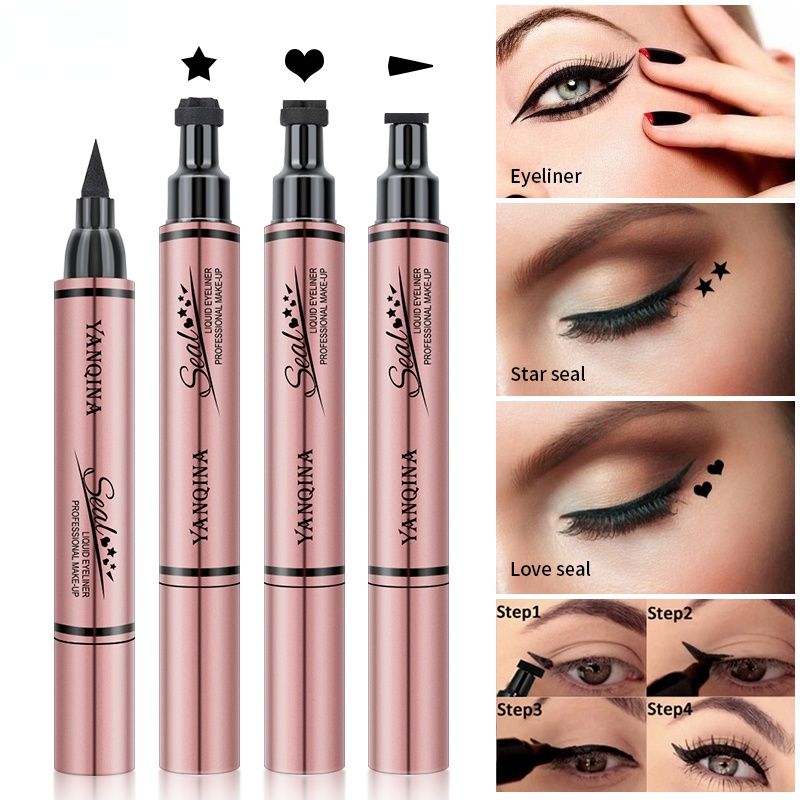 2 in1 Double Head Waterproof Liquid Eyeliner