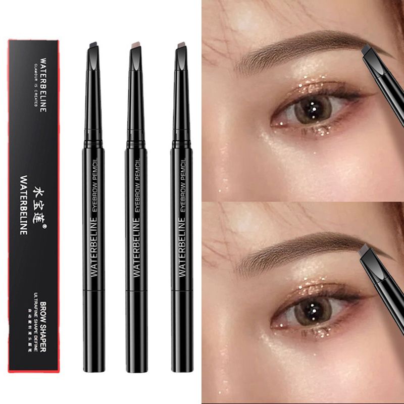 Waterproof Natural Makeup Double Head Eyebrow Pencil
