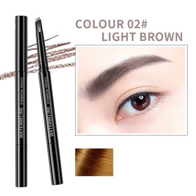 Waterproof Natural Makeup Double Head Eyebrow Pencil