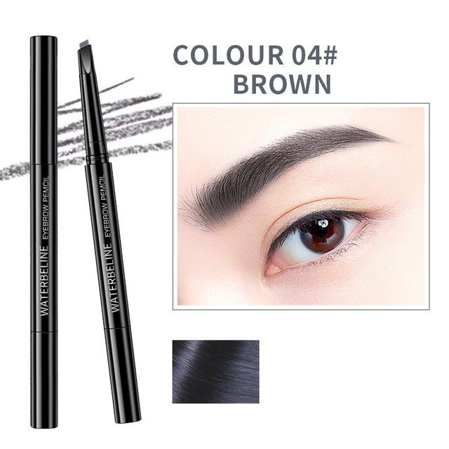 Waterproof Natural Makeup Double Head Eyebrow Pencil
