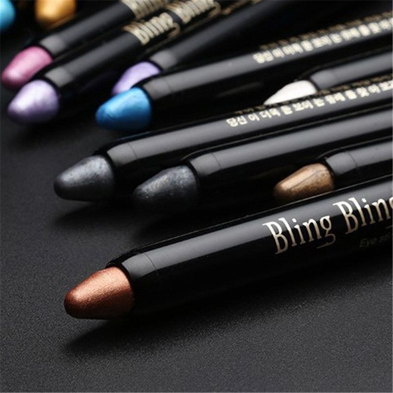 15 Colors Eye Shadow Pencil Waterproof Long Lasting Eye Highlighter