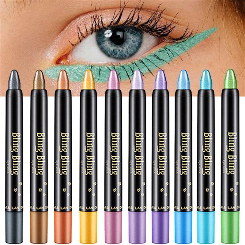 15 Colors Eye Shadow Pencil Waterproof Long Lasting Eye Highlighter