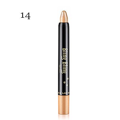 15 Colors Eye Shadow Pencil Waterproof Long Lasting Eye Highlighter