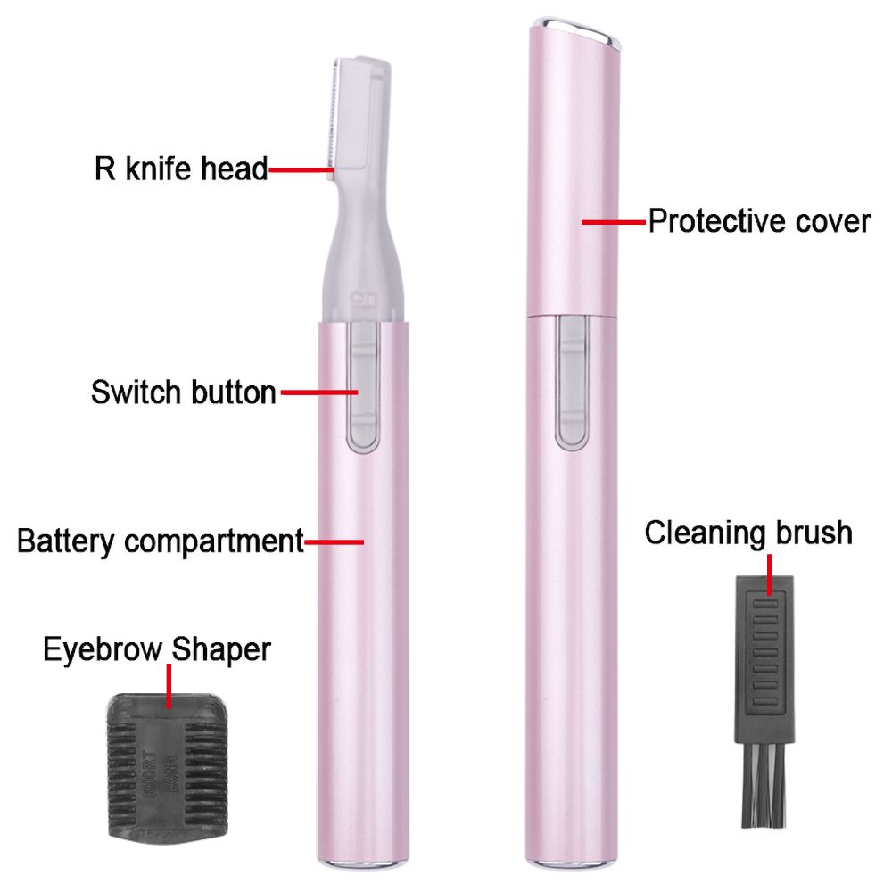 Electric Face Eyebrow Trimmer Shaver Blade Razor Epilator