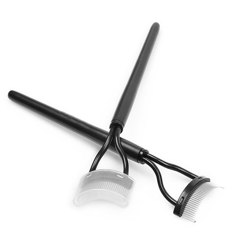 Women Eyelash Comb Lash Separator Lift Curl Metal Brush Beauty Makeup Tool