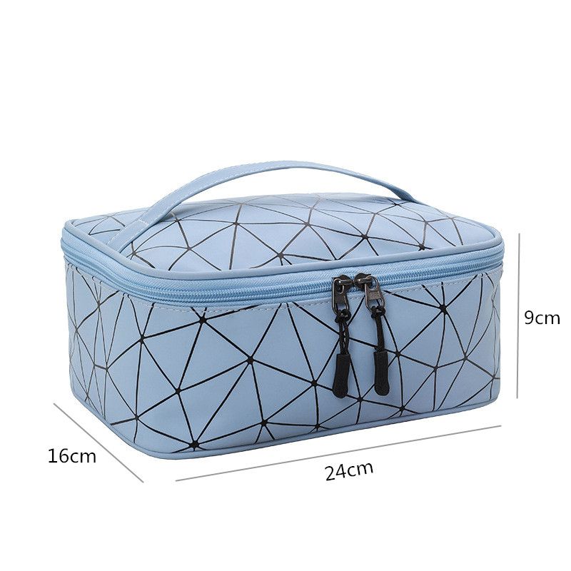 High Capacity Travel Cosmetic Bag Waterproof Women Makeup Bag