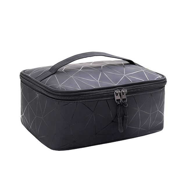 High Capacity Travel Cosmetic Bag Waterproof Women Makeup Bag