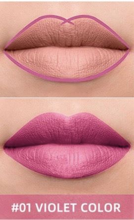 Hard To Decolor Double Head Rotary Matte Lip Pen