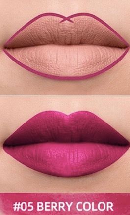 Hard To Decolor Double Head Rotary Matte Lip Pen