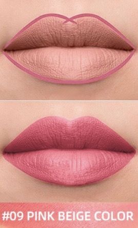 Hard To Decolor Double Head Rotary Matte Lip Pen