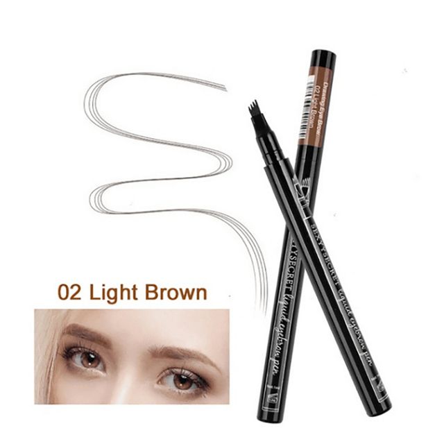 Four-Claw Eyebrow Pen Waterproof Liquid Eyebrow