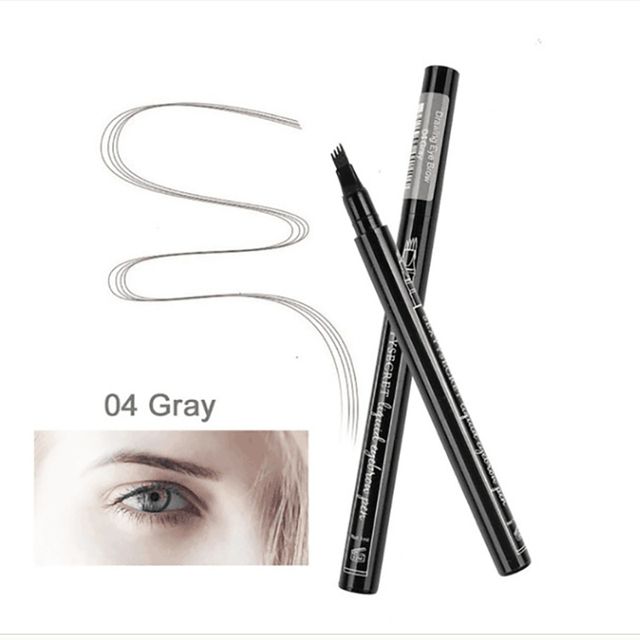Four-Claw Eyebrow Pen Waterproof Liquid Eyebrow