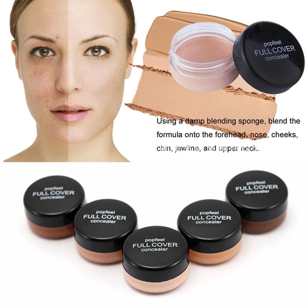 Natural Concealer Fade Wrinkles Dark Circles Face Oil Control Foundation