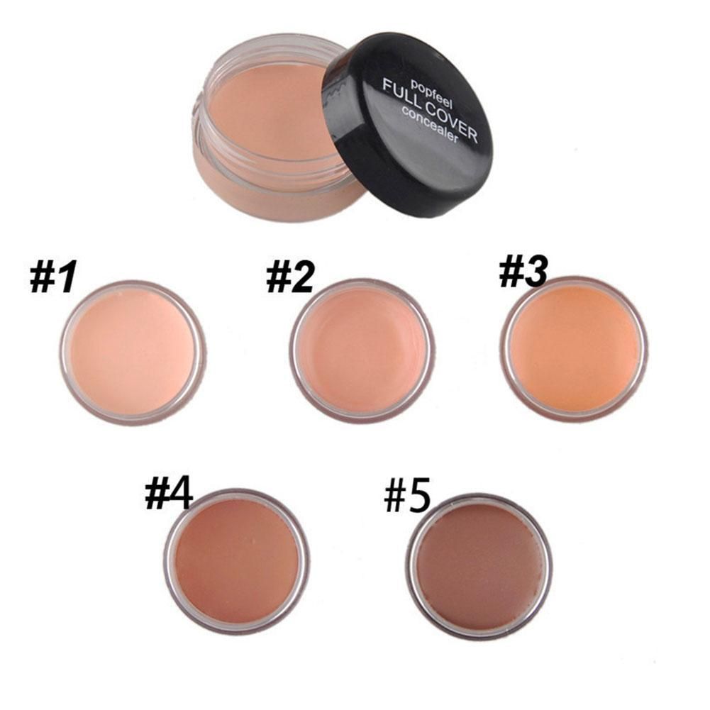 Natural Concealer Fade Wrinkles Dark Circles Face Oil Control Foundation