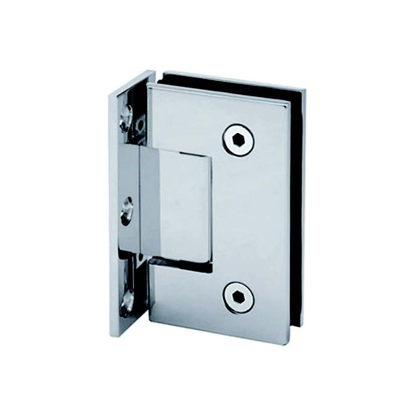 Square Offset Backplate Hinge Brushed Nickel SH-102-BN