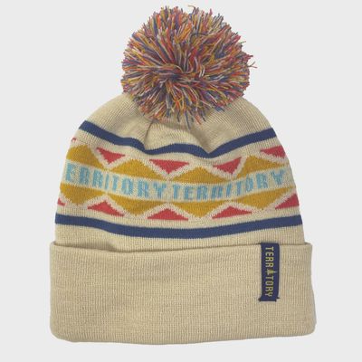 Territory Pom Beanie - Cream