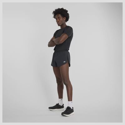 New Balance Men's RC Short 3" - Black